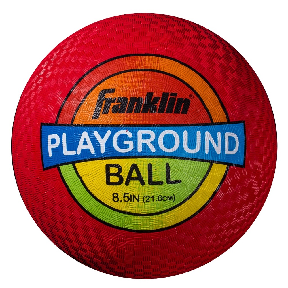 Franklin Sports Inflated Playground Ball, Col